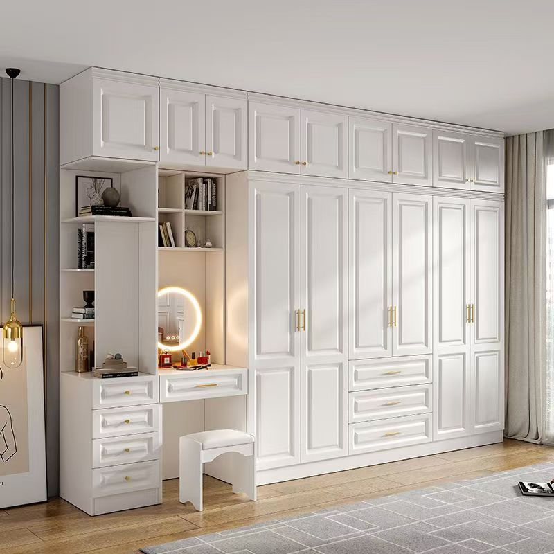 Closet Bedroom Furniture Wardrobe Living Room Wooden Wardrobe Customization