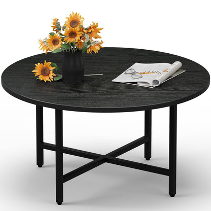 Coffee Table Low Table with Solid Wood Legs, Small Oval Coffee Table Side Table, Floor Table Desk for Sitting on The Floor, Storage and Living Room Furniture for Office Apartment Home, Natural