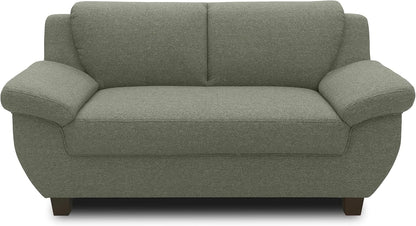 DOMO. collection Panama 3 Seater Sofa 3-Seater Couch Set 3-2-1 Taupe 207 cm