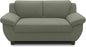 DOMO. collection Panama 3 Seater Sofa 3-Seater Couch Set 3-2-1 Taupe 207 cm