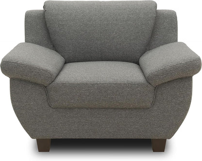 DOMO. collection Panama 3 Seater Sofa 3-Seater Couch Set 3-2-1 Taupe 207 cm