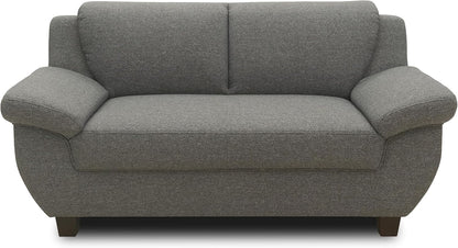 DOMO. collection Panama 3 Seater Sofa 3-Seater Couch Set 3-2-1 Taupe 207 cm