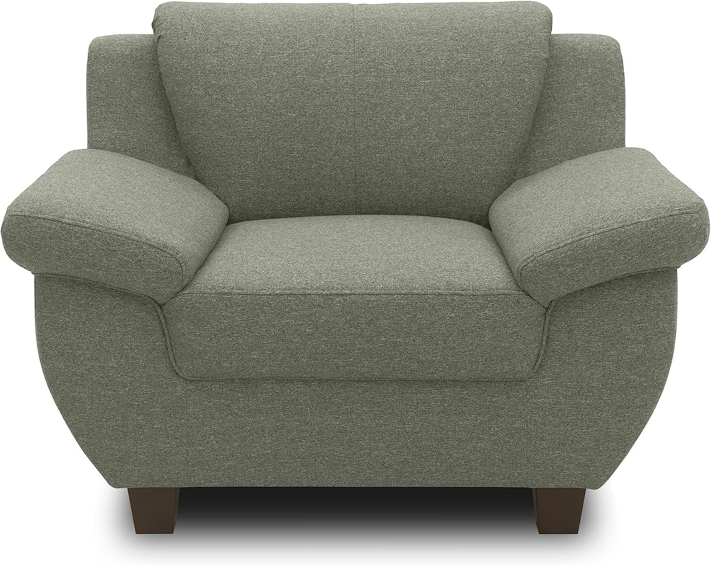 DOMO. collection Panama 3 Seater Sofa 3-Seater Couch Set 3-2-1 Taupe 207 cm
