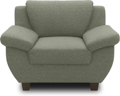 DOMO. collection Panama 3 Seater Sofa 3-Seater Couch Set 3-2-1 Taupe 207 cm