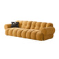French Cream Puff Sofa with Removable and Washable Fabric Small Apartment Chenille Sofa