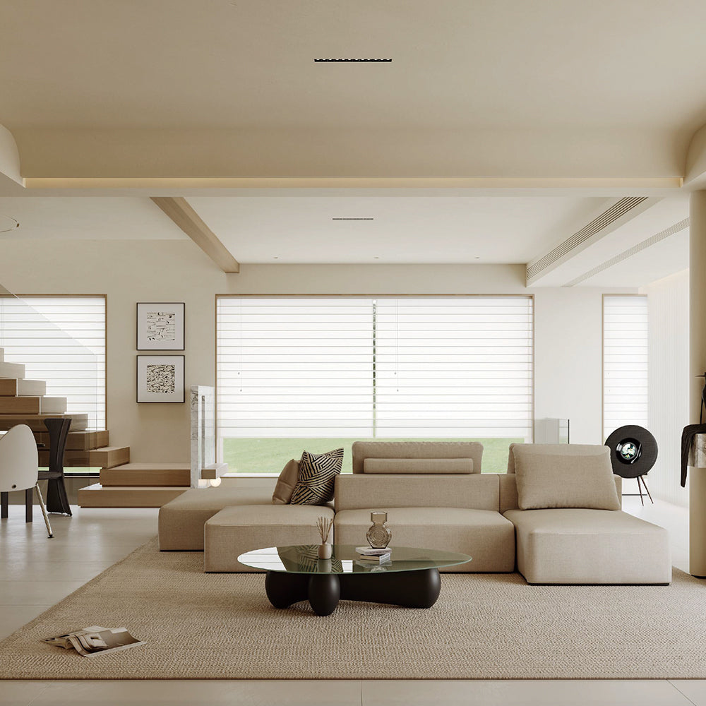 Complete Home Sectional Furniture Living Sofa for Wooden Small Tables Set