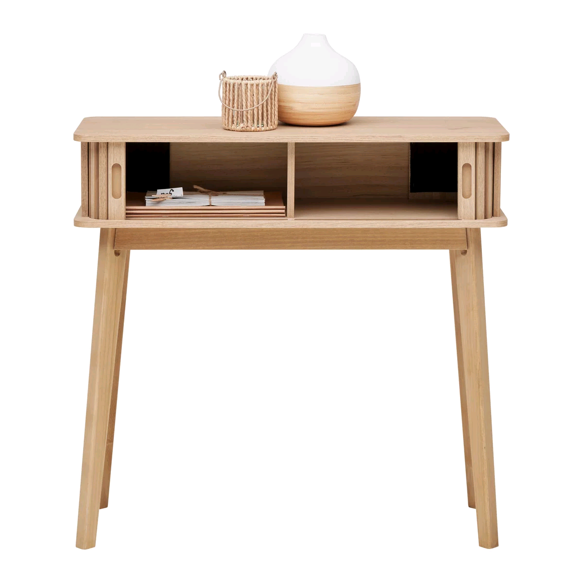 Wood Console Table Entryway  Wooden Accent Furniture