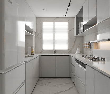 Modern Factory Price Kitchen Cabinet Sets Wood Smart Island