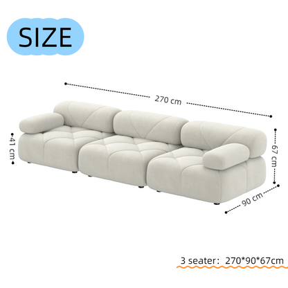 Corner Sectional Sofa BoConcept Lounge Recliner Set for Living Room Furniture