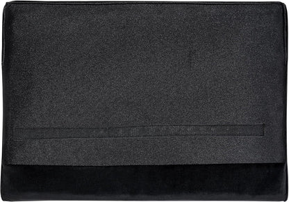 Beliani Chesterfield Style Classic Upholstered Sofa Velvet Fabric Black Sotra