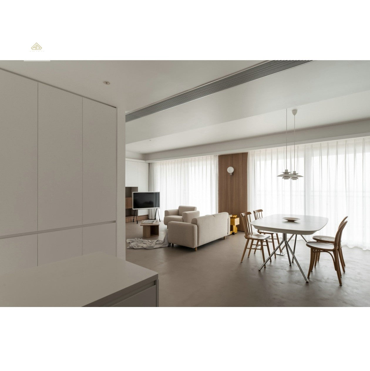 One-Stop Solution Cabinet Layout 3D Rendering Interior Bedrooms Farmhouses Home Furniture