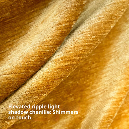 French Cream Puff Sofa with Removable and Washable Fabric Small Apartment Chenille Sofa