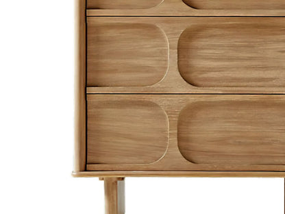 6 Wooden Chest of Drawers Living Room Furniture Console Table Storage Cabinet