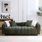 Durable Fabric Sofa with 5 Pillows 3-Seater Sectional Sofa