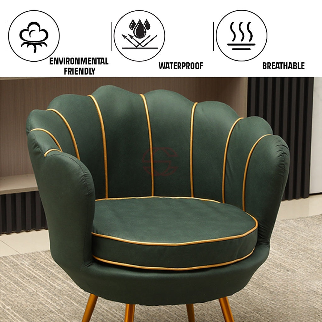 Smooth Soft Fabric Sofa Living Room 1/2/3 Seater Sofa +Pillow