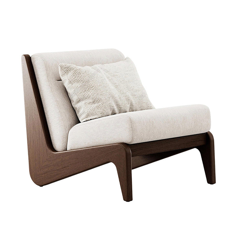 Modern Solid Wood Velvet Modular Sofa Chair Home Furniture Living Room Leisure Chair