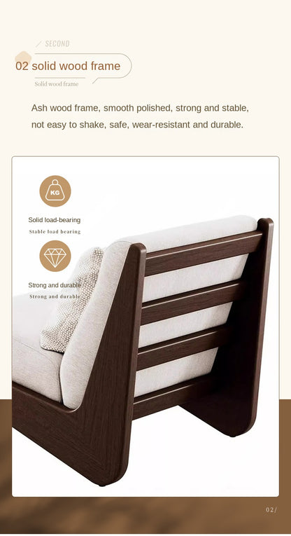 Modern Solid Wood Velvet Modular Sofa Chair Home Furniture Living Room Leisure Chair