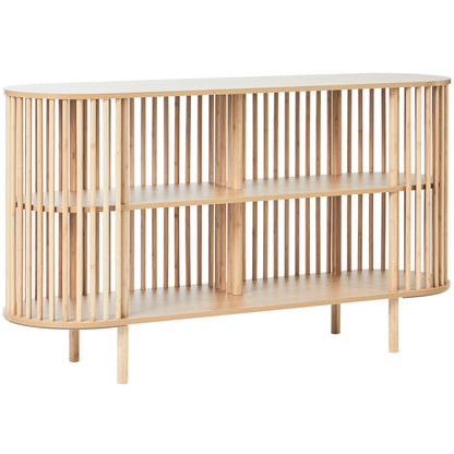 Console Table Storage Cabinet for Dining Room  Wooden Buffet Sideboard Cabinet