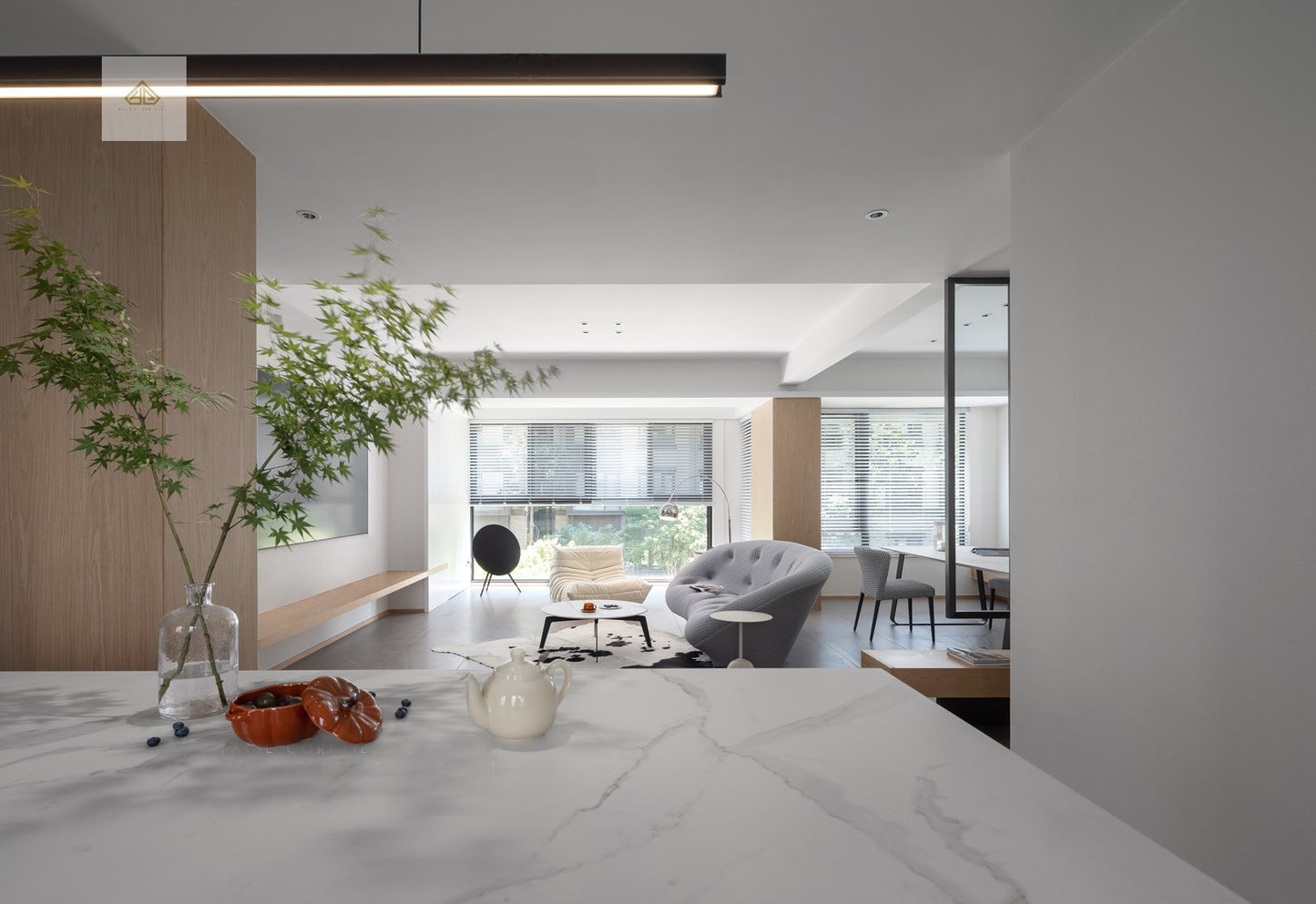 Living Room & Bedroom Interior Design Decoration Service 3D Rendering