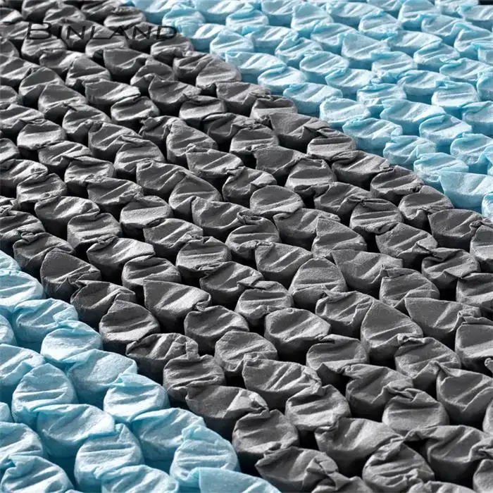 Fireproof Mattress Fabric Memory Foam Bonnell Spring Mattresses