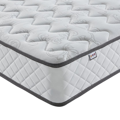 Double King Mattress Queen Size Memory Pocket Spring & Latex Foam Mattress