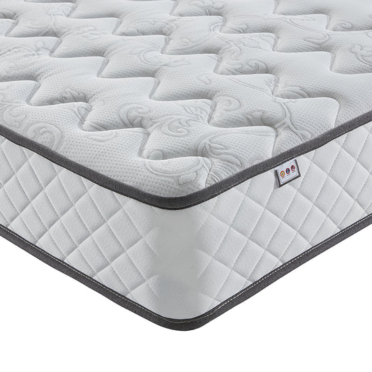 Double King Mattress Queen Size Memory Pocket Spring & Latex Foam Mattress