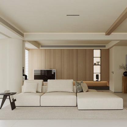 Complete Home Sectional Furniture Living Sofa for Wooden Small Tables Set