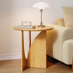 Nordic All Solid Wood Corner Table Modern Living Room Console Table