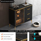 Sideboard Storage Wine Cabinet Kitchen Solid Wood Storage Cabinet