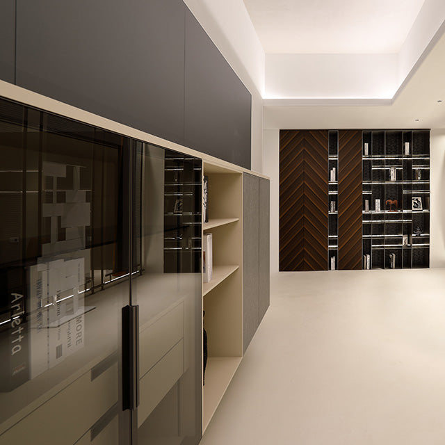 Modern Design Almirah Cabinet Solid Colour Home Funiture Kitchen Cabinet