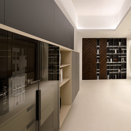 Modern Design Almirah Cabinet Solid Colour Home Funiture Kitchen Cabinet