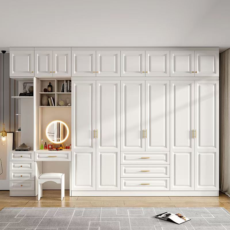 Closet Bedroom Furniture Wardrobe Living Room Wooden Wardrobe Customization