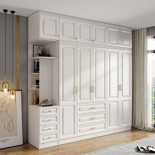 Closet Bedroom Furniture Wardrobe Living Room Wooden Wardrobe Customization