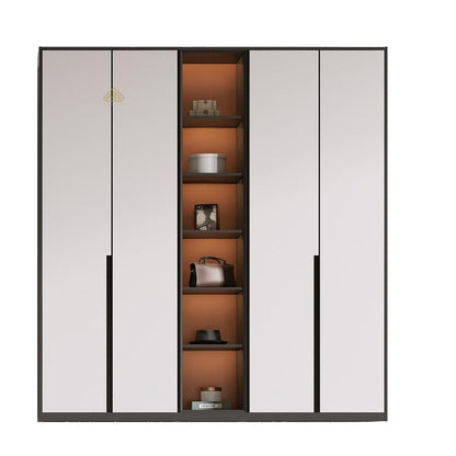 Practical Storage Cabinet  Wooden Wardrobe Made with Particle Board