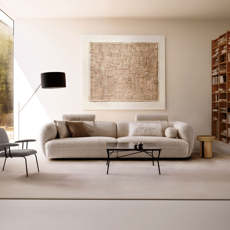 Living Room Furnitutre Fabric Modular Sectional Sofa Set