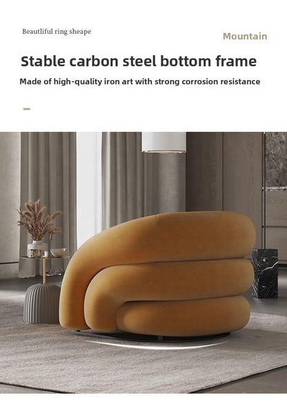 Single Sofa Chair Small Living Room Chair Relaxing Chair Cabinet Living Room