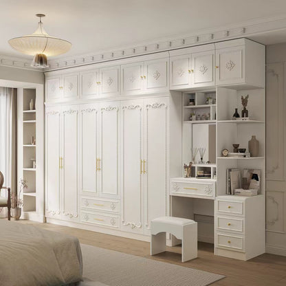 Closet Bedroom Furniture Wardrobe Living Room Wooden Wardrobe Customization
