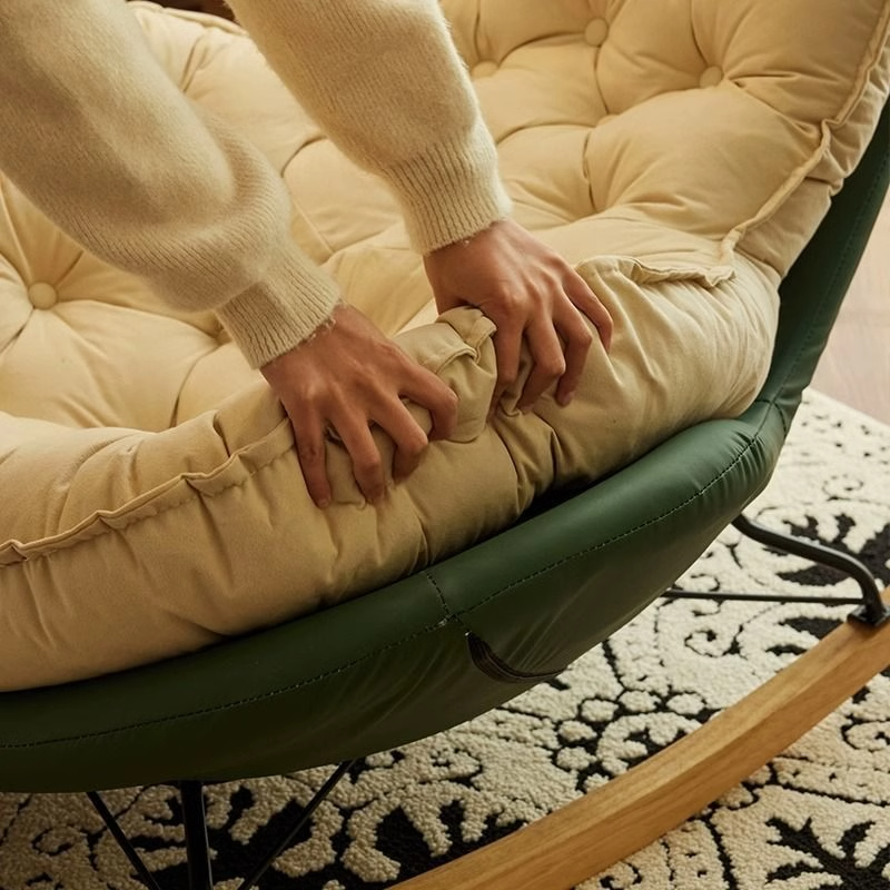 Living Room Chairs Egg Rocking Recliner Chair Lounge Sofa Single Sofa
