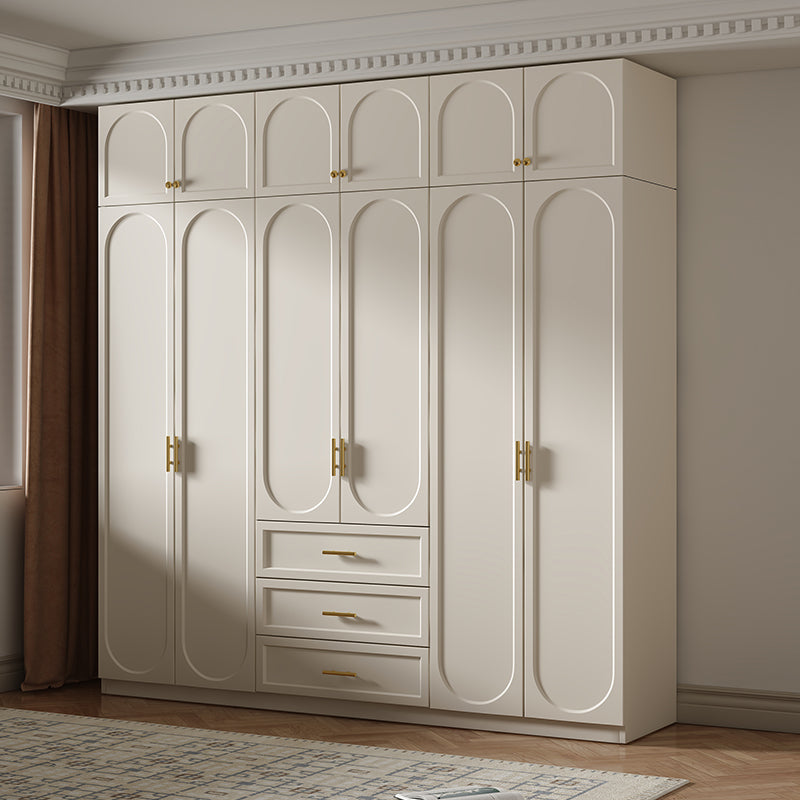Customized  Double Color Wardrobe Design Furniture Bedroom Wardrobe