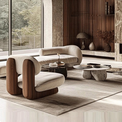 Straight Reception Sofa for Home Office Dining Customizable Creative Combination Living Room Furniture