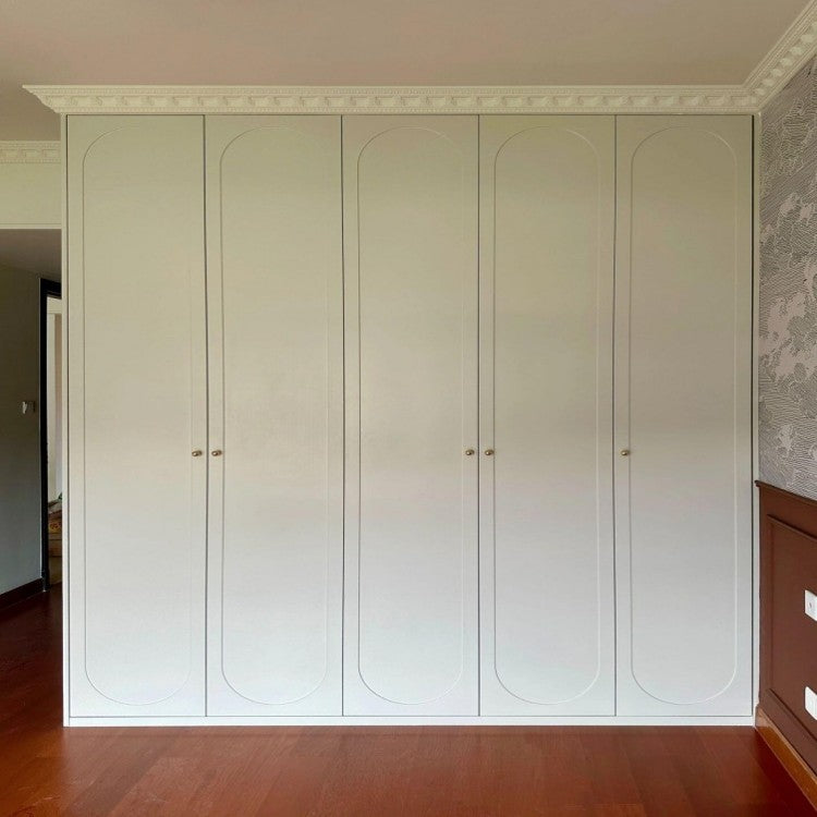 Modern Furniture Laminated Finish Cupboard Closet Wardrobes Luxury for Bedroom