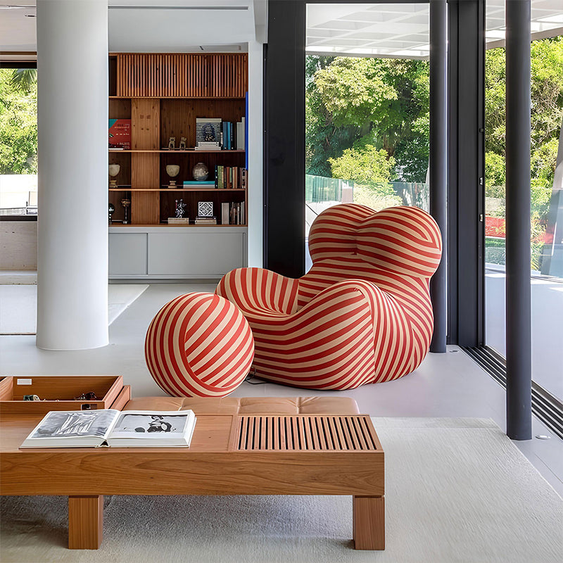 Single Recliner Sofa New Design Lounge Chair Armchair Casual Fabric Chair