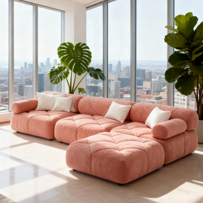 Corner Sectional Sofa BoConcept Lounge Recliner Set for Living Room Furniture